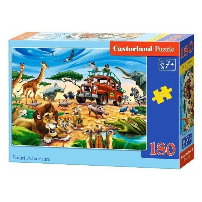 Пъзел Castorland от 180 части - Сафари приключение