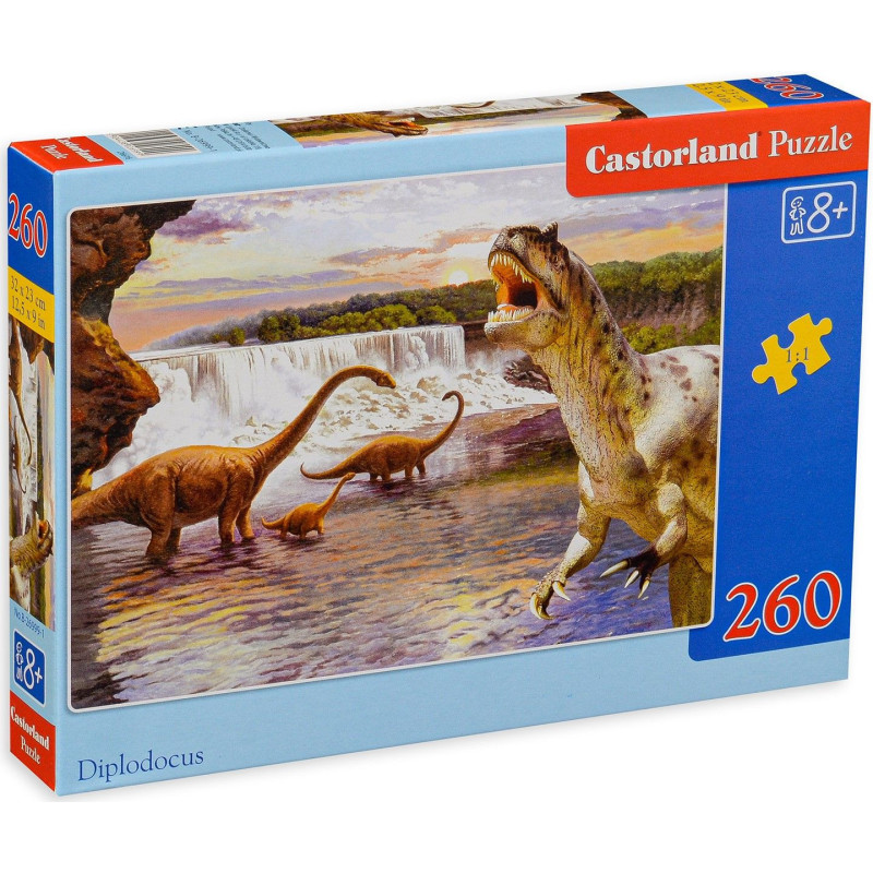 Пъзел Castorland от 260 части - Динозаври