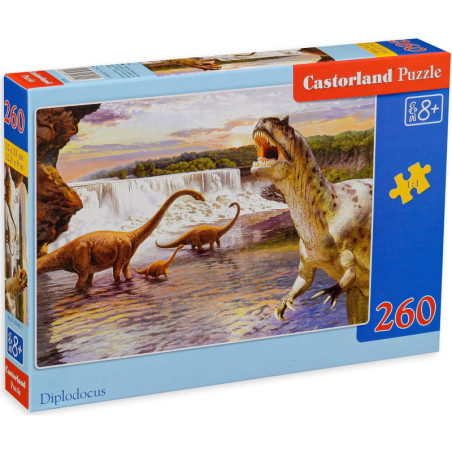Пъзел Castorland от 260 части - Динозаври