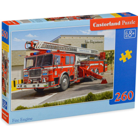 Пъзел Castorland от 260 части - Пожарна кола