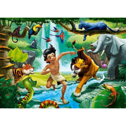 Пъзел Castorland от 120 части - Игра в джунглата