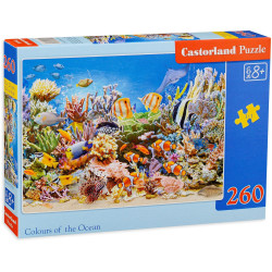 Пъзел Castorland от 260 части - Подводен свят