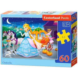 Пъзел Castorland от 60 части - Пепеляшка