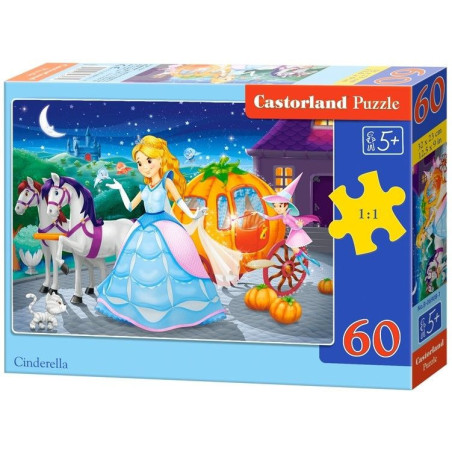 Пъзел Castorland от 60 части - Пепеляшка