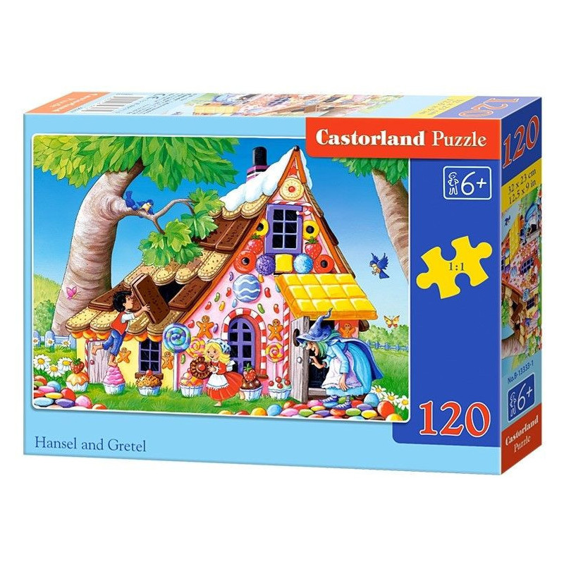 Пъзел Castorland от 120 части - Хензел и Гретел