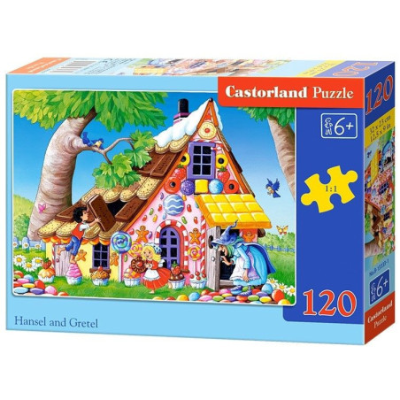 Пъзел Castorland от 120 части - Хензел и Гретел