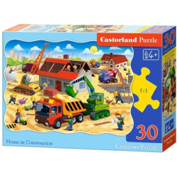 Пъзел Castorland от 30 части - Строеж