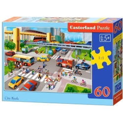 Пъзел Castorland от 60 части - Из града