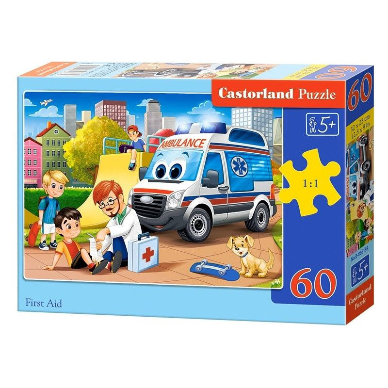 Пъзел Castorland от 60 части - Бърза помощ