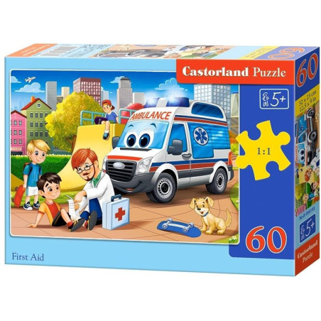Пъзел Castorland от 60 части - Бърза помощ