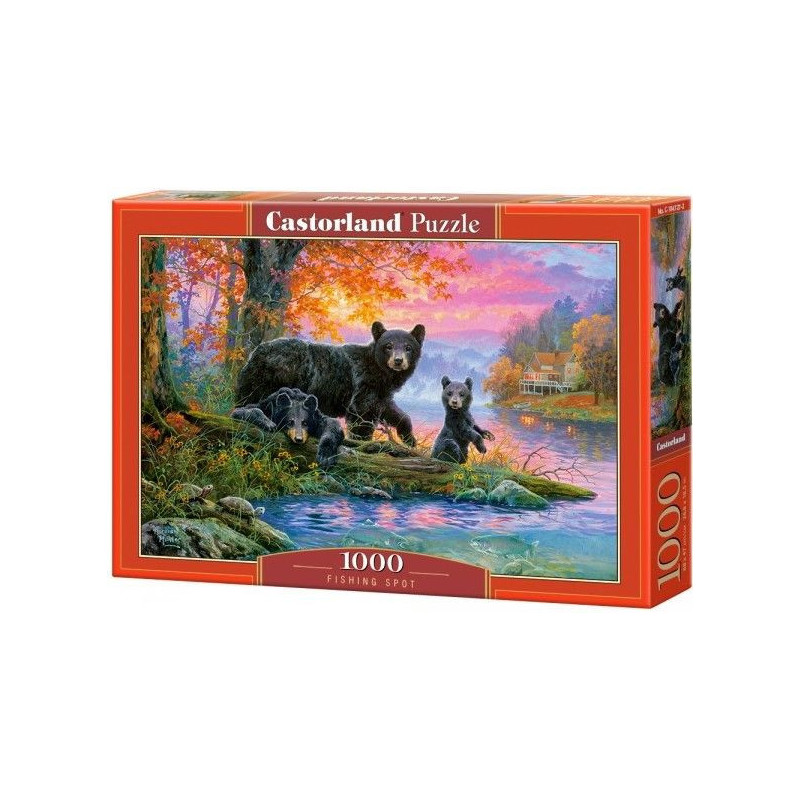 Пъзел Castorland от 1000 части - Семейство мечета