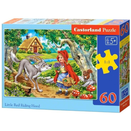 Пъзел Castorland от 60 части - Червената шапчица
