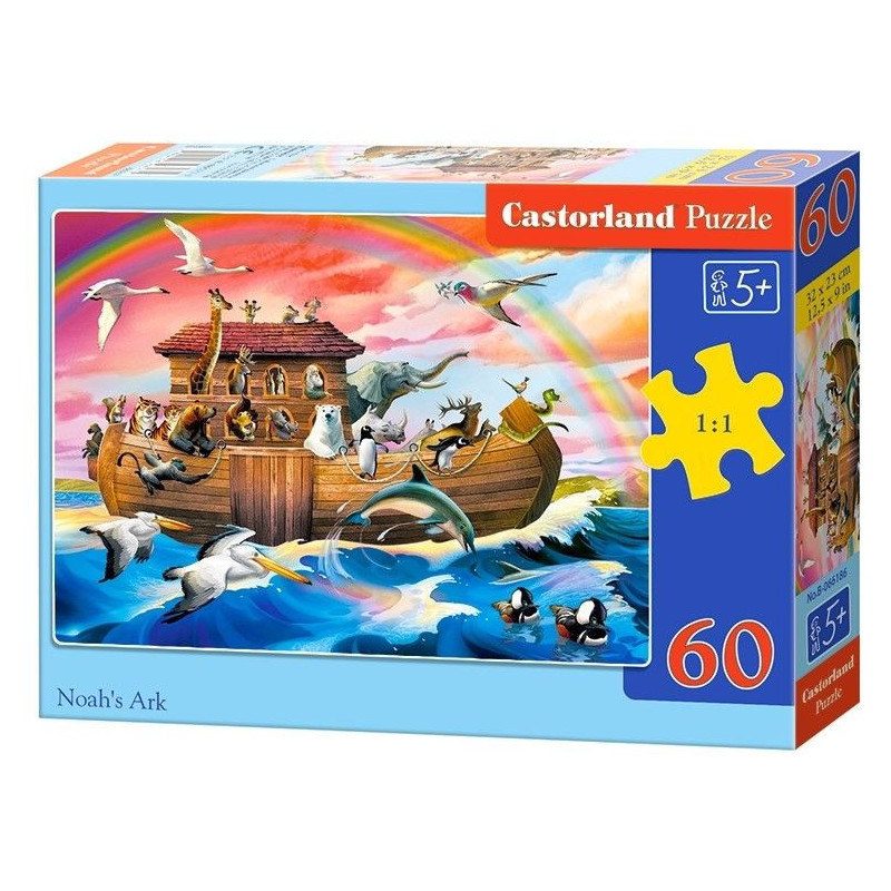 Пъзел Castorland от 60 части - Ноевият ковчег
