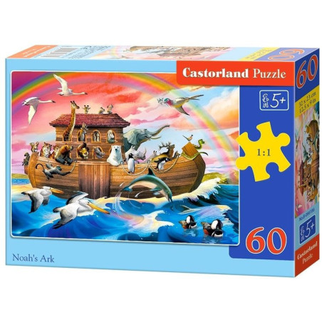 Пъзел Castorland от 60 части - Ноевият ковчег