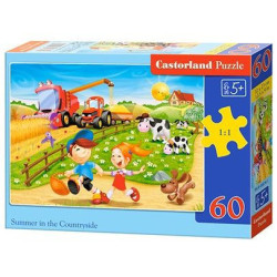 Пъзел Castorland от 60 части - Лято в провинцията