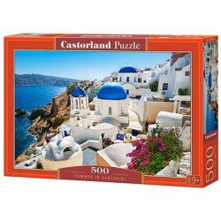 Пъзел Castorland от 500 части - Лято в Санторини