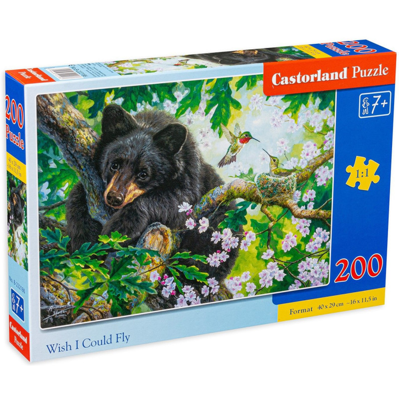 Пъзел Castorland от 200 части - Мече