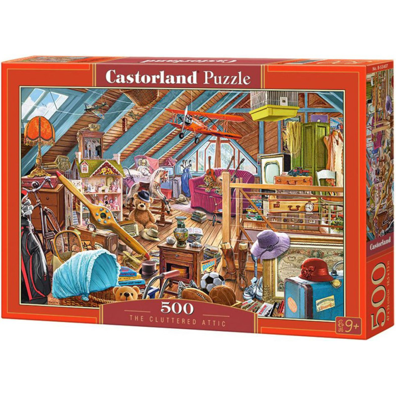 Пъзел Castorland от 500 части - Таванска стая