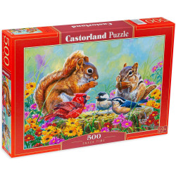 Пъзел Castorland от 500 части - Горски лакомства