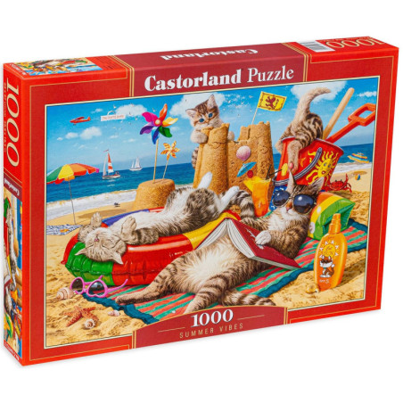 Пъзел Castorland от 1000 части - Летни емоции
