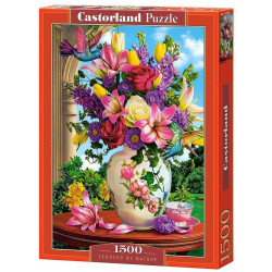 Пъзел Castorland от 1500 части - Цветна идилия
