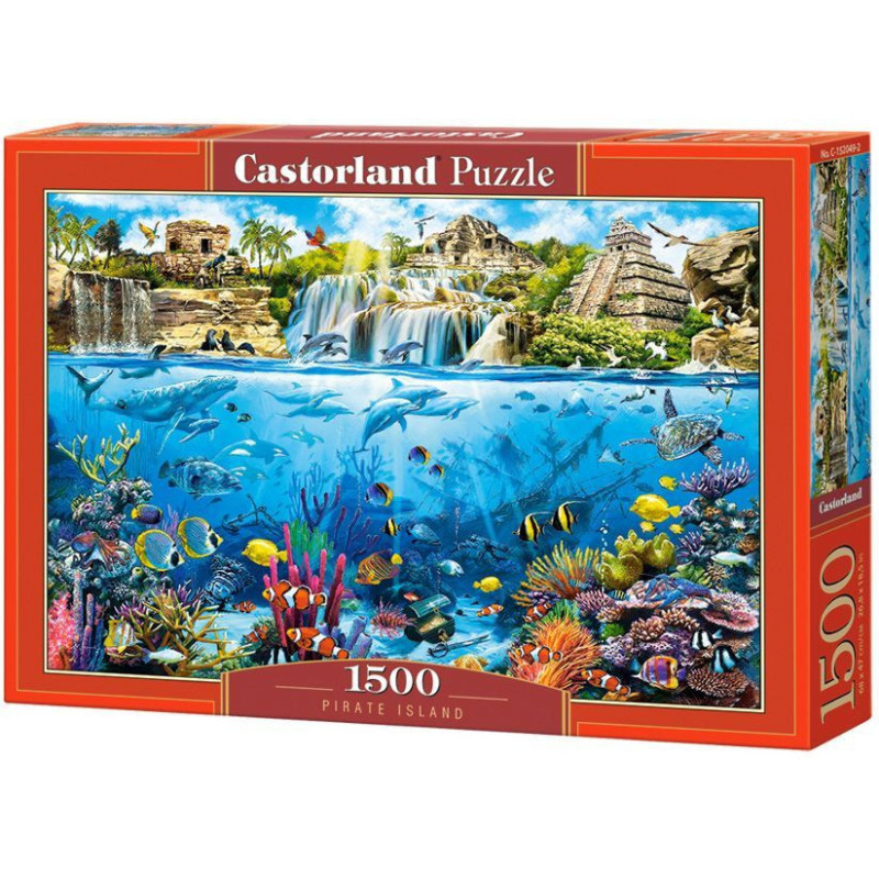 Пъзел Castorland от 1500 части - Островът