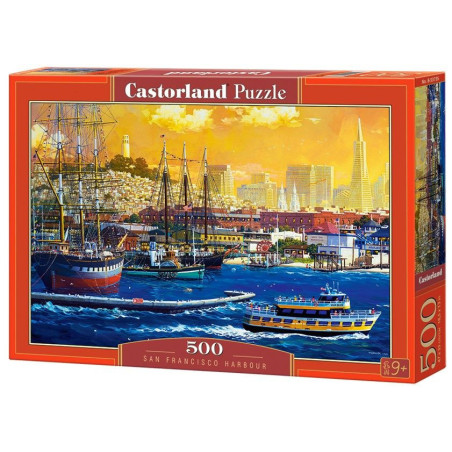 Пъзел Castorland от 500 части - Сан Франциско