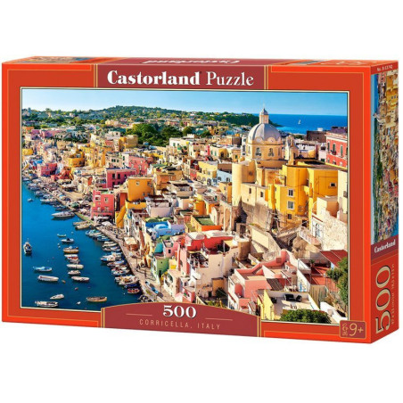 Пъзел Castorland от 500 части - Коричела, Италия