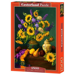 Пъзел Castorland от 1500 части - Есенни съкровища