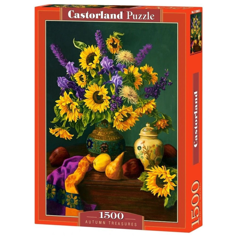 Пъзел Castorland от 1500 части - Есенни съкровища