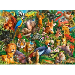 Пъзел Castorland от 300 части - Невероятни животни