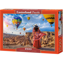 Пъзел Castorland от 1500 части - Възторг на цветовете
