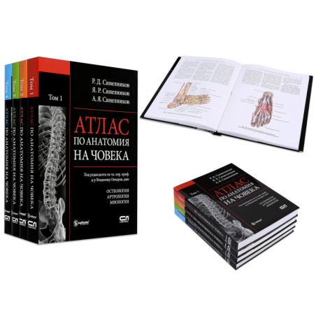 Комлплект Атласи по анатомия на човека