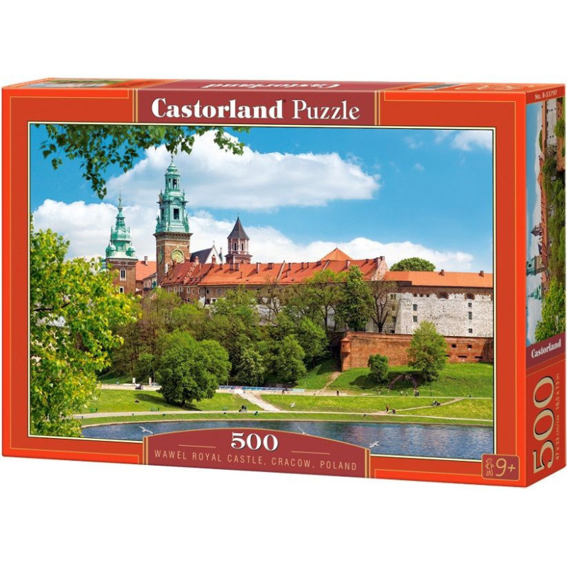Пъзел Castorland от 500 части - Кралският замък Вавел, Краков, Полша