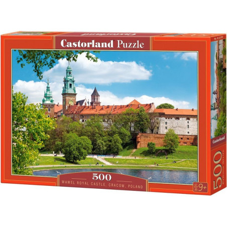 Пъзел Castorland от 500 части - Кралският замък Вавел, Краков, Полша