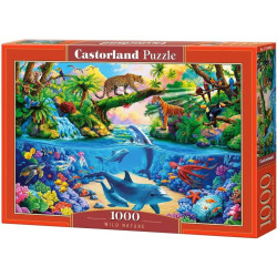 Пъзел Castorland от 1000 части - Дива природа