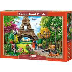 Пъзел Castorland от 1000 части - Пролет в Париж