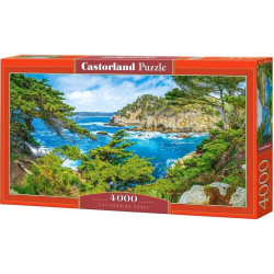 Пъзел Castorland от 4000 части - Калифорнийско крайбрежие
