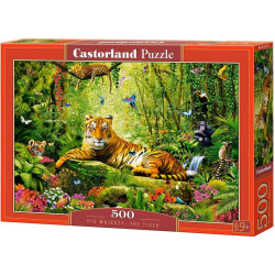 Пъзел Castorland от 500 части - Негово Величество - Тигърът