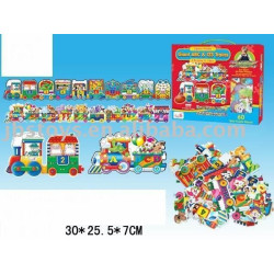  Giant ABC & 123 Trains Пъзел
