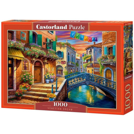 Пъзел Castorland от 1000 части - Венецианска мечта
