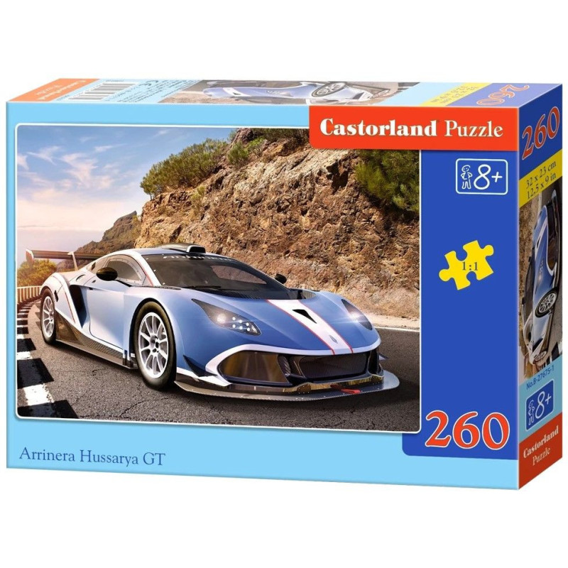 Пъзел Castorland от 260 части - Спортна кола Arrinera Hussarya GT
