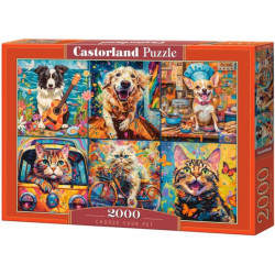 Пъзел Castorland от 2000 части - Избери любимец