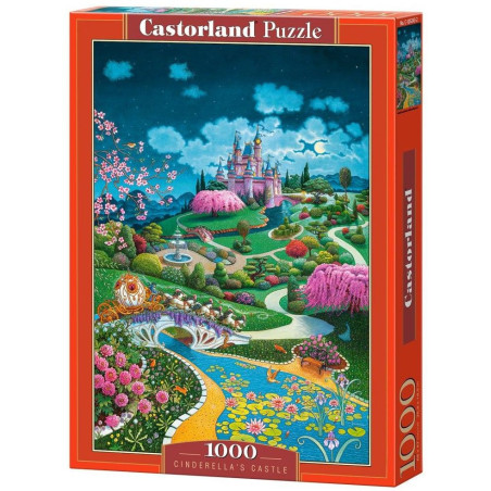 Пъзел Castorland от 1000 части - Замъкът на Пепеляшка