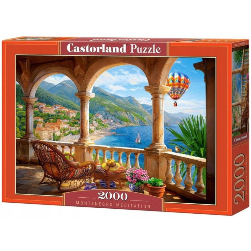 Пъзел Castorland от 2000 части - Медитация в Черна гора