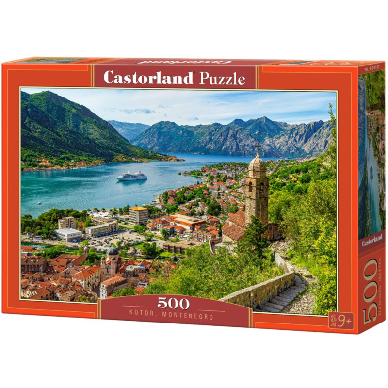 Пъзел Castorland от 500 части - Котор, Черна гора