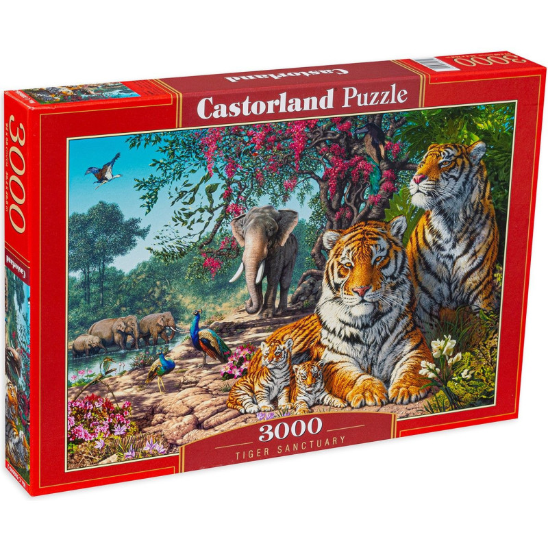 Пъзел Castorland от 3000 части - Царството на животните