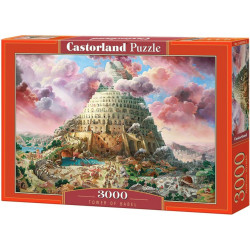 Пъзел Castorland от 3000 части - Вавилонската кула
