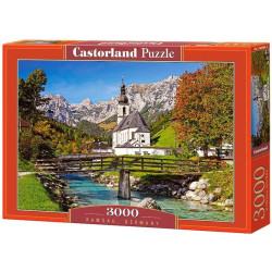 Пъзел Castorland от 3000 части - Рамзау, Германия