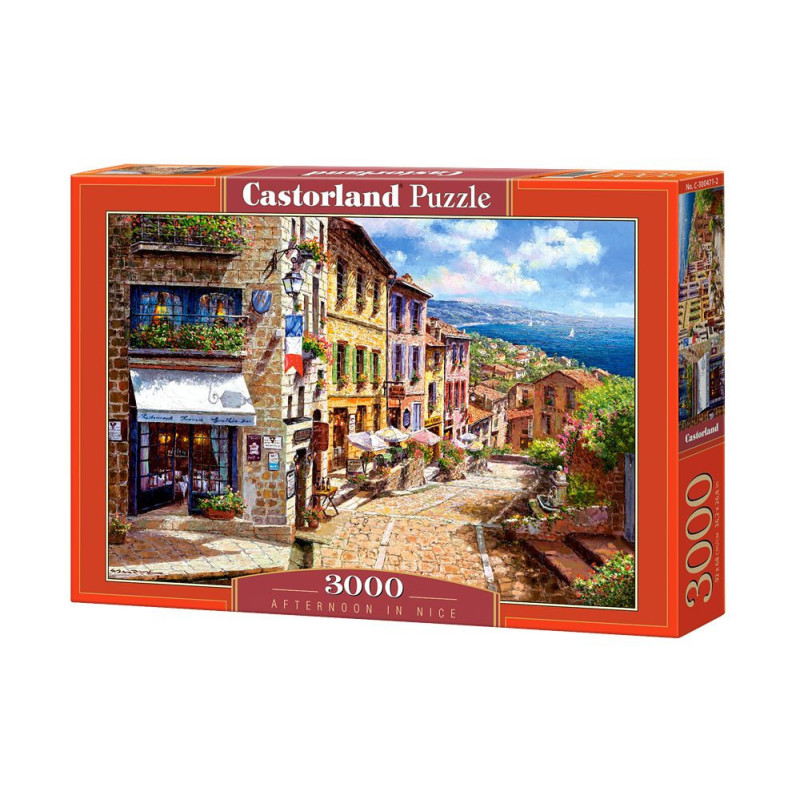Пъзел Castorland от 3000 части - Следобед в Ница